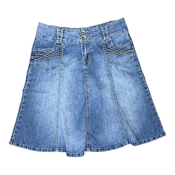 Rewind Dresses & Skirts - Denim 2000’s Y2K Skirt
